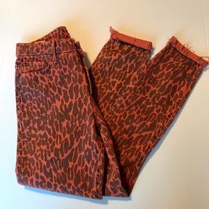 MOTHER SKINNY LEG JEANS.